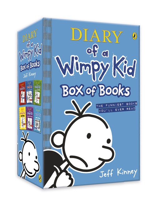 Diary of a Wimpy Kid: Box of Books (books 1-6)