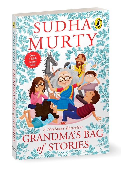 Grandma's Bag Of Stories: Collection of 20+ Illustrated short stories, traditional Indian folk tales by Sudha Murty