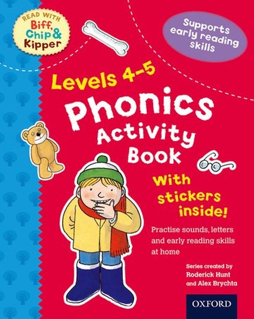 Oxford Reading Tree Read With Biff, Chip, and Kipper: Levels 4-5: Phonics Activity Sticker Book