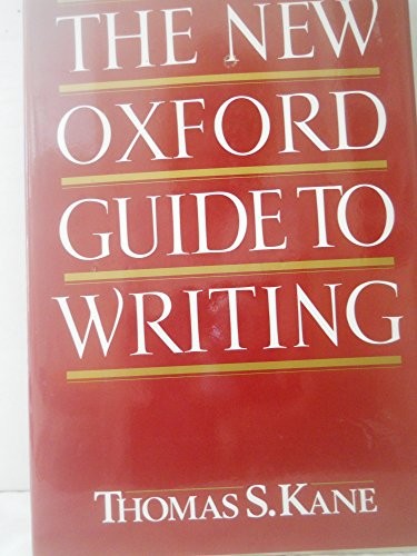 The New Oxford Guide to Writing