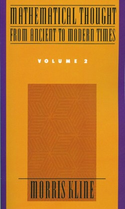 Mathematical Thought from Ancient to Modern Times: Mathematical Thought from Ancient to Modern Times, Volume 2