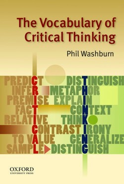 The Vocabulary of Critical Thinking