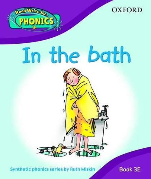 Read Write Inc Home Phonics Book in the Bath