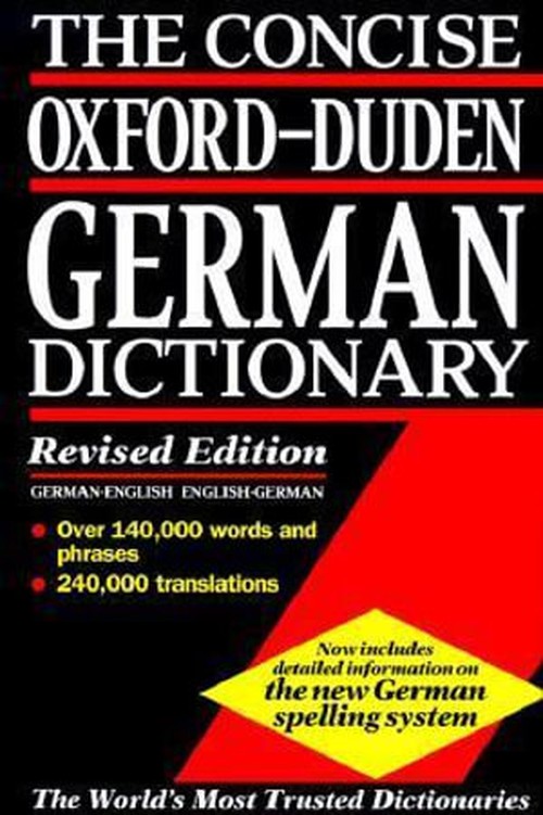 The Concise Oxford-Duden German Dictionary