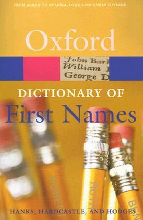 A Dictionary of First Names