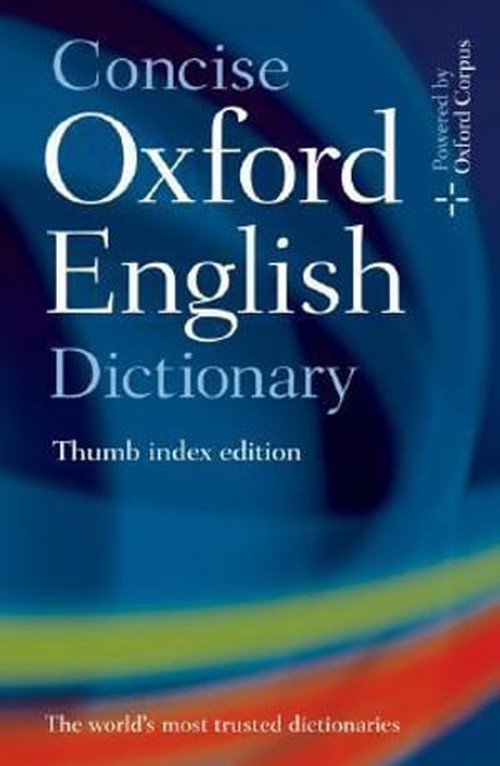 Concise Oxford English Dictionary
