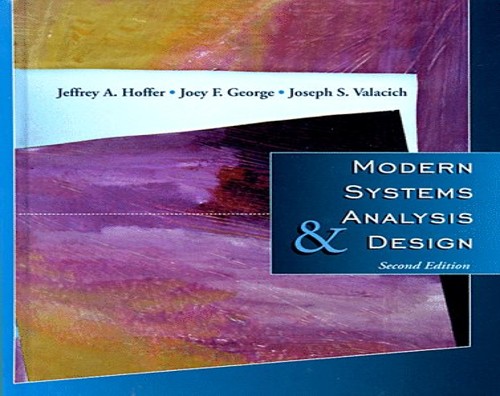 Modern Systems Analysis and Design
