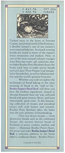 Brother Juniper Bread Book