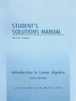 Student Solutions Manual for Introduction to Linear Algebra