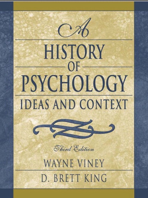 A History of Psychology