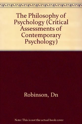 The Philosophy of Psychology