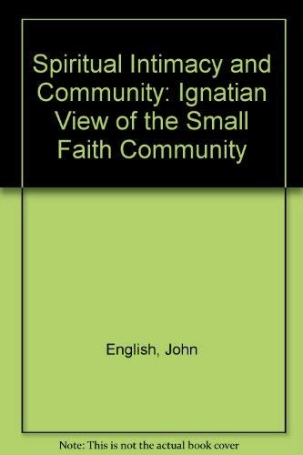 Spiritual Intimacy and Community