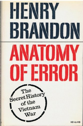 Anatomy of Error