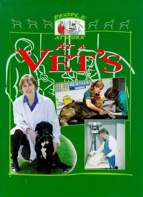 People at Work at a Vet's