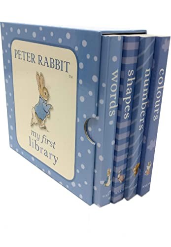 Beatrix Potter Collection Peter Rabbit 4 Books Set My First Library Set