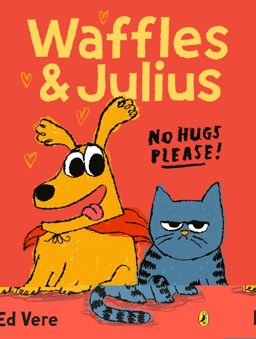 Waffles and Julius: No Hugs Please
