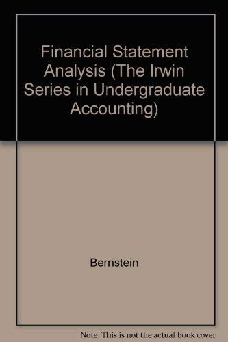 Financial Statement Analysis