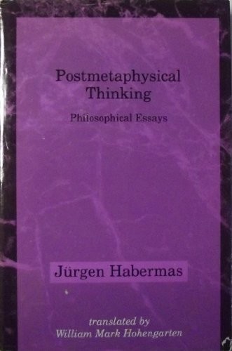Postmetaphysical Thinking