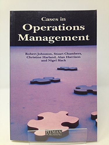 Cases in Operations Management
