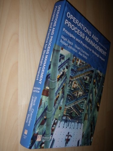 Operations and Process Management