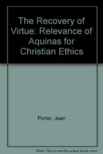 The Recovery of Virtue