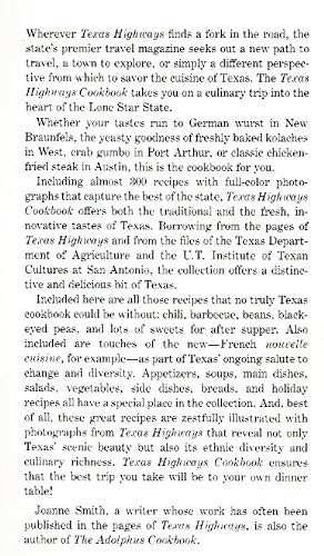 Texas Highways Cookbook