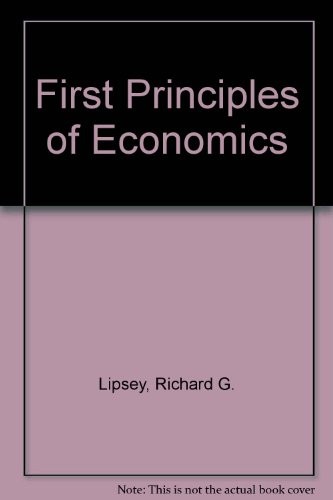First Principles of Economics