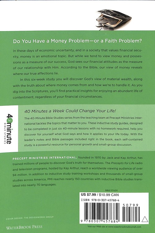 Money and Possessions