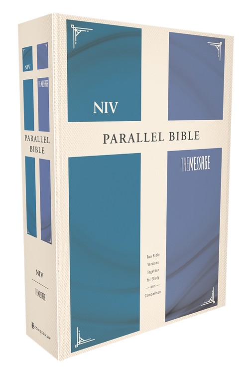 NIV, The Message, Parallel Bible, Hardcover
