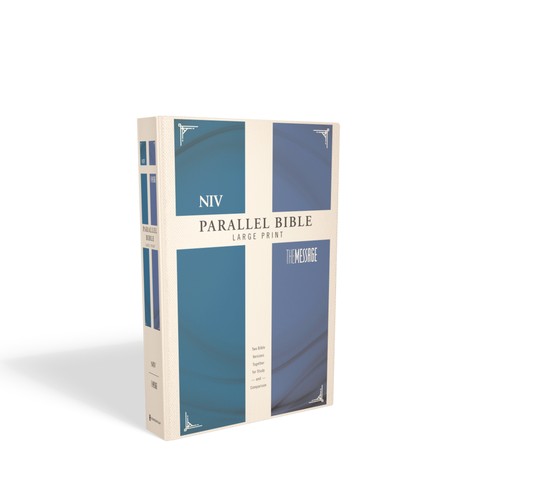 NIV, The Message, Parallel Bible, Large Print, Hardcover