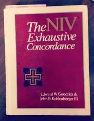 The Niv Exhaustive Concordance