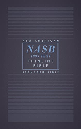 NASB, Thinline Bible, Paperback, Red Letter, 1995 Text, Comfort Print