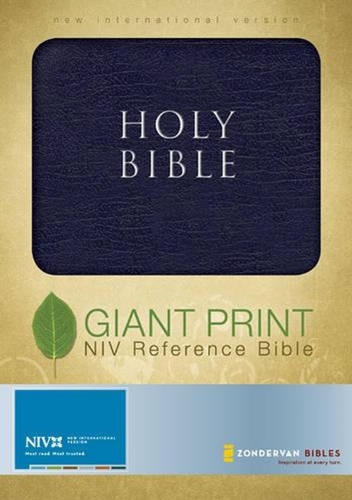 Giant Print Reference Bible-NIV