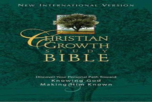 Niv Christian Growth Study Bible