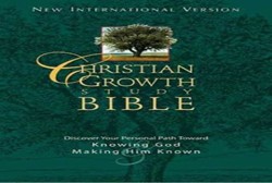 Niv Christian Growth Study Bible