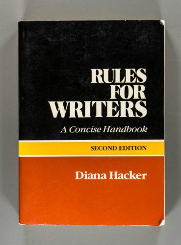 Rules for Writers