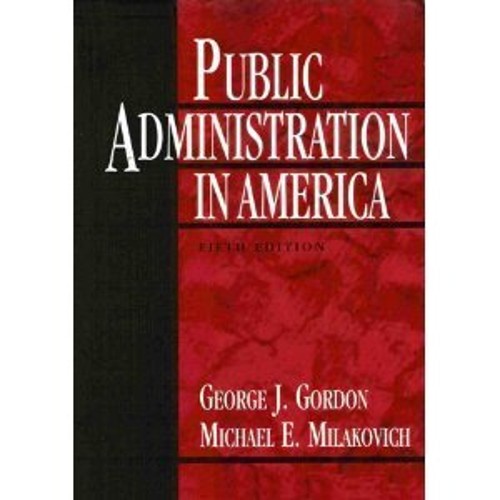 Public Administration in America