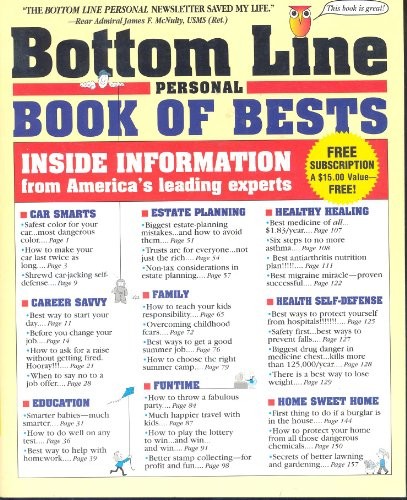 The Bottom Line Personal Book of Bests