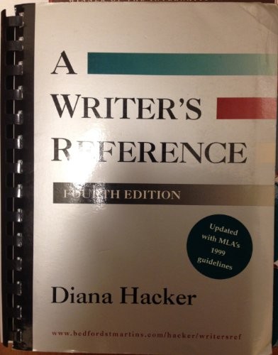 A Writer's Reference