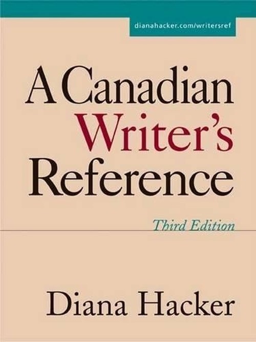A Canadian Writer's Reference