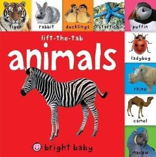 Bright Baby Lift-The-Tab: Animals
