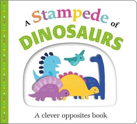Picture Fit Board Books: A Stampede of Dinosaurs