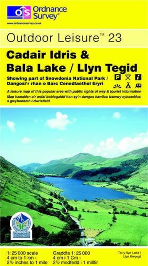 Cadair Idris and Bala Lake/Llyn Tegid
