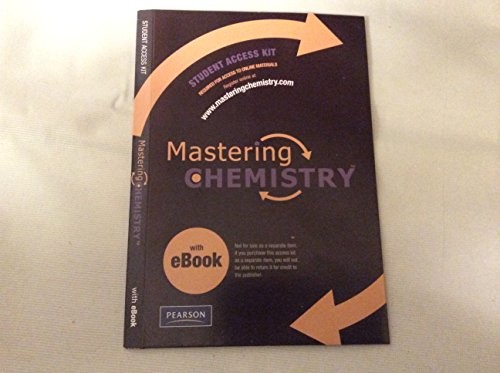 Mastering Chemistry with Pearson eText Student Access Kit (ME component)