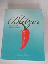 Algebra and Trigonometry, 4th Edition, I