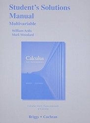 Student Solutions Manual, Multivariable for Calculus and Calculus