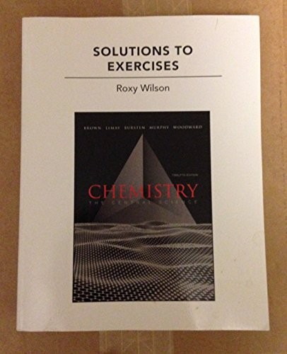 Solutions to Exercises for Chemistry