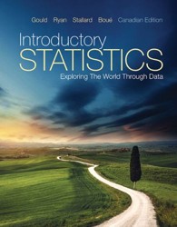 Introductory Statistics: Exploring the World Through Data, Canadian Edition,