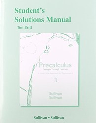 Student Solutions Manual for Precalculus