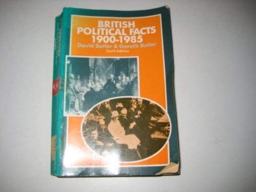 British Political Facts, 1900-85